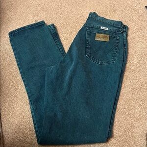 Wrangler Womens green retro style